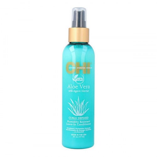 Hårbalsam Chi Aloe Vera Curls Defined Leave In Farouk CHIAVLC6A (177 ml)