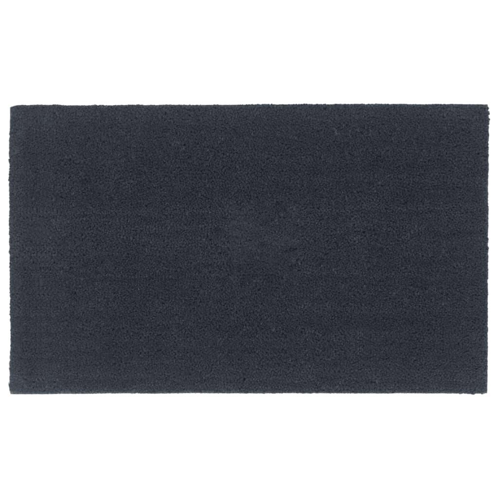 Dørmåtte 90x150 cm tuftet coir mørkegrå