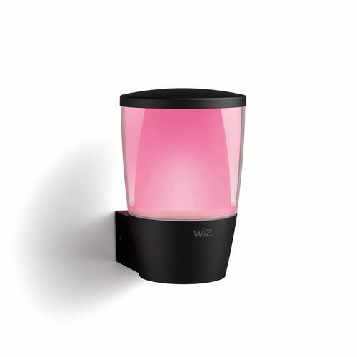 Udendørs væglampe Wiz - sort, LED, 950 lm