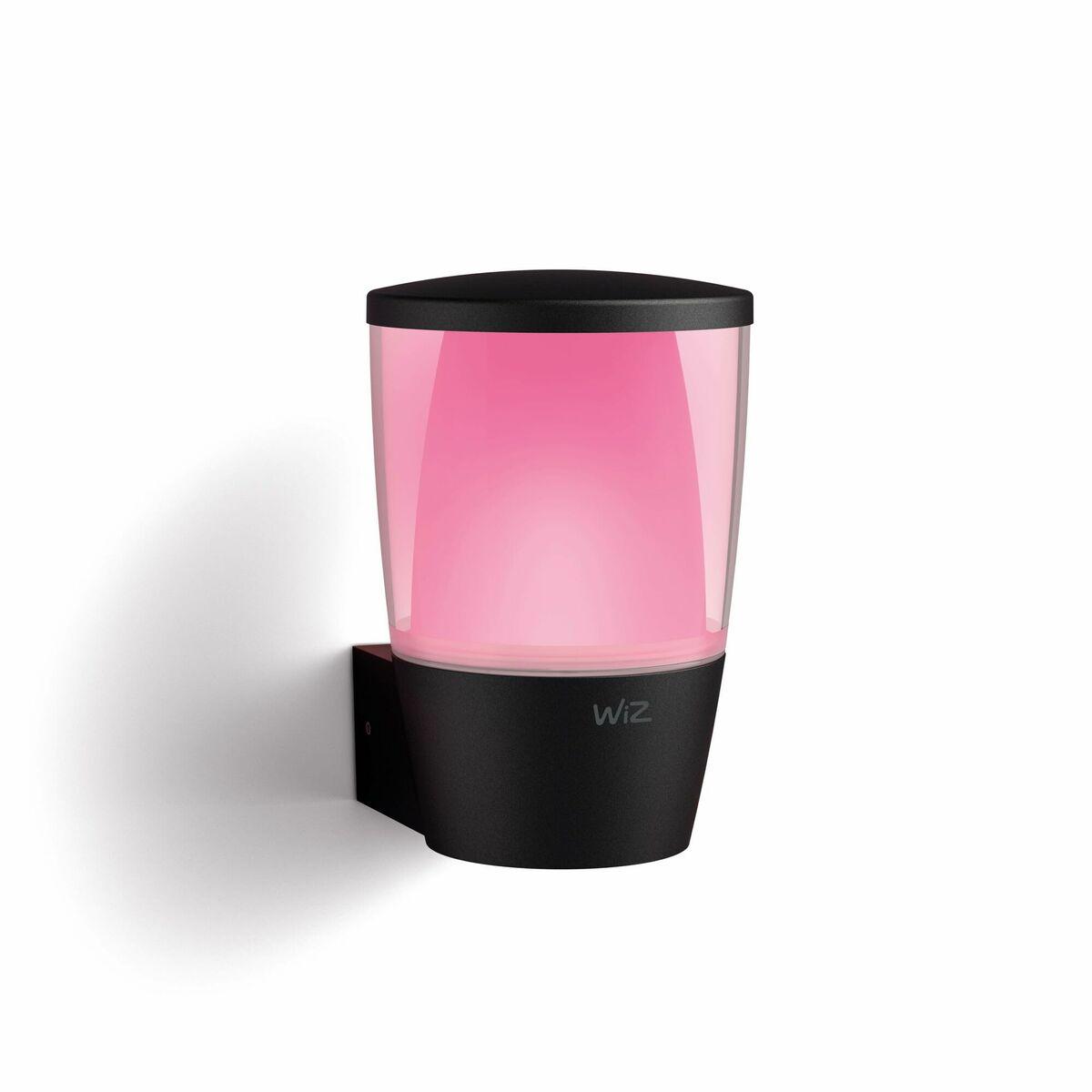 Udendørs væglampe Wiz - sort, LED, 950 lm