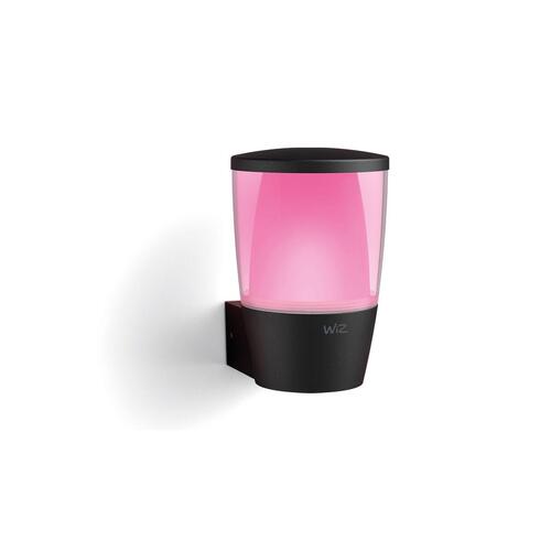 Udendørs væglampe Wiz - sort, LED, 950 lm