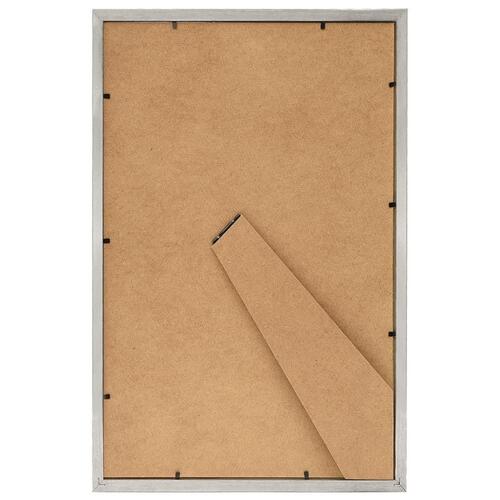 Billedrammer 5 stk. til bord 21x29,7 cm sølvfarvet