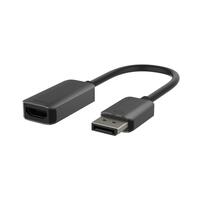 DisplayPort til HDMI-adapter Belkin AVC011BTSGY-BL Sort 22 cm