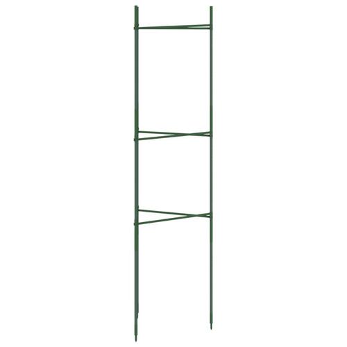 Espalierer til tomater 6 stk. 116 cm stål og PP