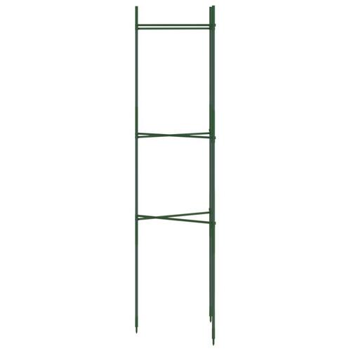 Espalierer til tomater 6 stk. 116 cm stål og PP