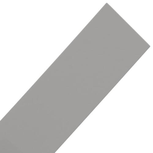 Græskant 10 m 10 cm polyethylen grå