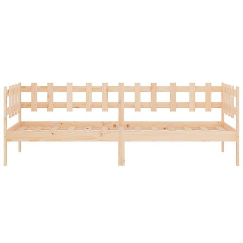 Daybed 80x200 cm massivt fyrretræ