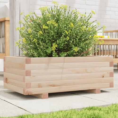 Plantekasse 70x40x26,5 cm massivt fyrretræ