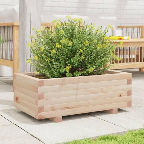 Plantekasse 70x40x26,5 cm massivt fyrretræ