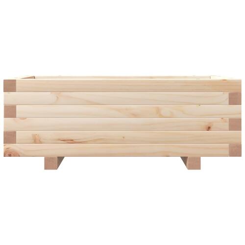 Plantekasse 70x40x26,5 cm massivt fyrretræ