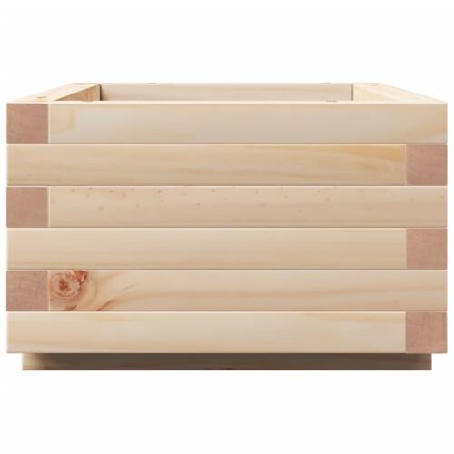 Plantekasse 70x40x26,5 cm massivt fyrretræ