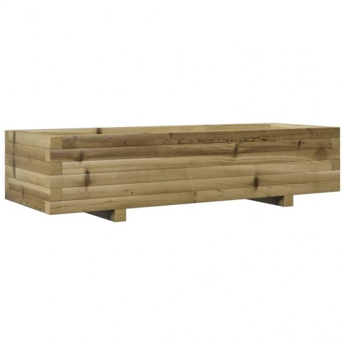 Plantekasse 110x40x26,5 cm imprægneret fyrretræ