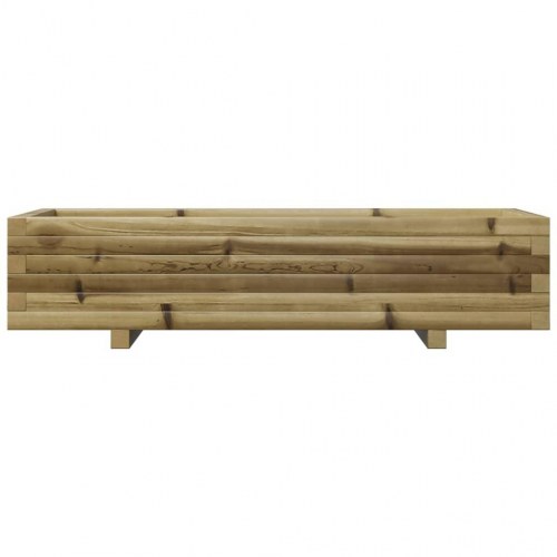 Plantekasse 110x40x26,5 cm imprægneret fyrretræ