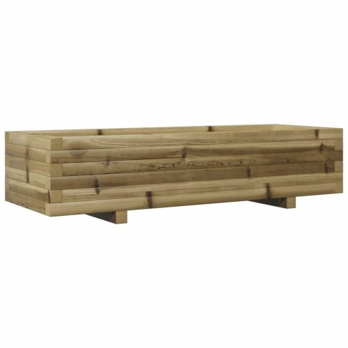 Plantekasse 110x40x26,5 cm imprægneret fyrretræ