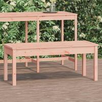Havebænk 109x44x45 cm massivt douglasgran