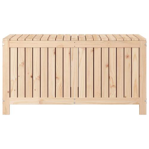 Opbevaringskasse til haven 121x55x64 cm massivt fyrretræ