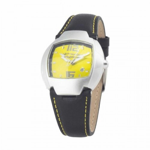 Chronotech dameur CT7305L-07 - gul skive, Ø 34 mm