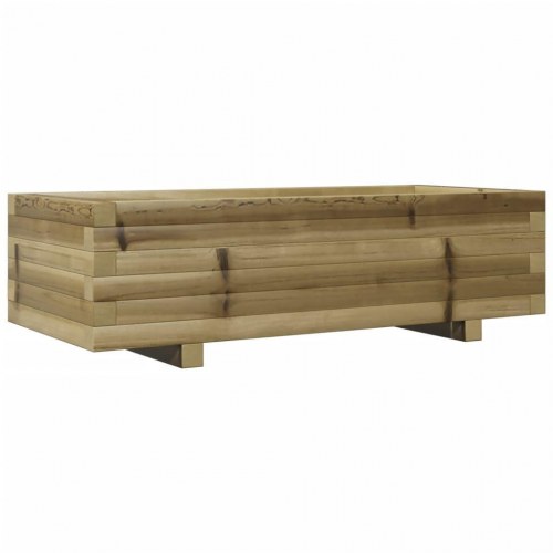 Plantekasse 90x40x26,5 cm imprægneret fyrretræ