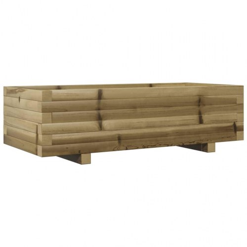 Plantekasse 90x40x26,5 cm imprægneret fyrretræ