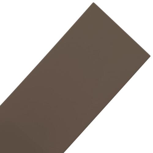 Græskant 10 m 15 cm polyethylen brun