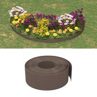 Græskant 10 m 20 cm polyethylen brun