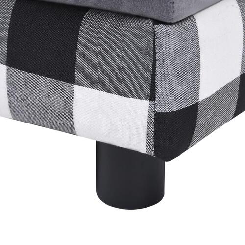 Hundesofa 57x34x36 cm plys grå