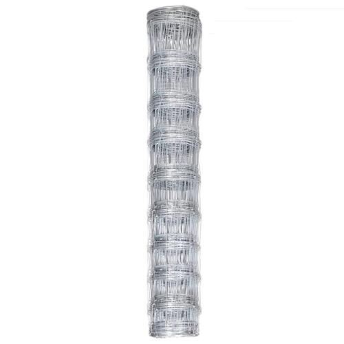 Havehegn 50x1 m galvaniseret stål sølvfarvet