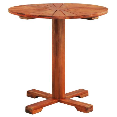 Bistrobord 70x70 cm massivt akacietræ