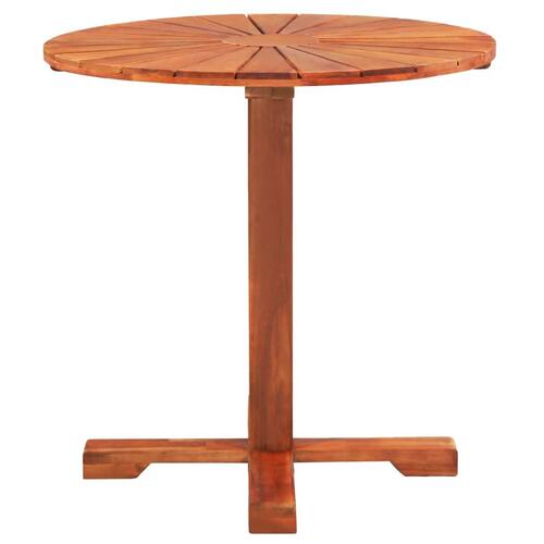 Bistrobord 70x70 cm massivt akacietræ