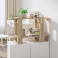 Bogreol/rumdeler 80x30x51 cm sonoma-eg