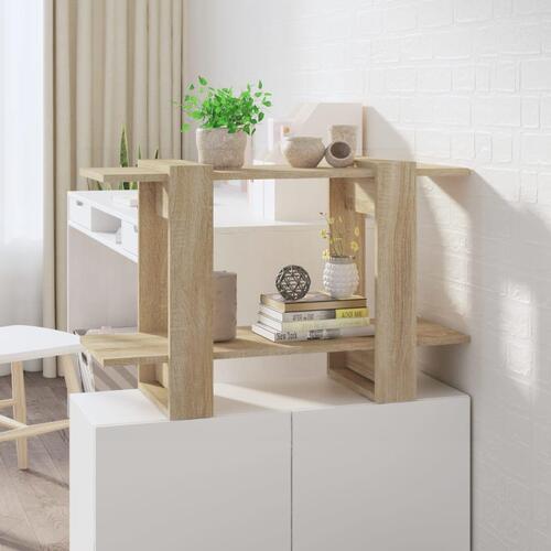 Bogreol/rumdeler 80x30x51 cm sonoma-eg