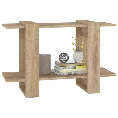 Bogreol/rumdeler 80x30x51 cm sonoma-eg