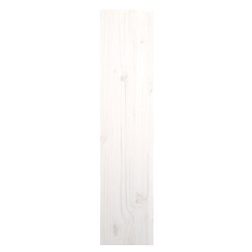 Radiatorskjuler 79,5x19x84 cm massivt fyrretræ hvid