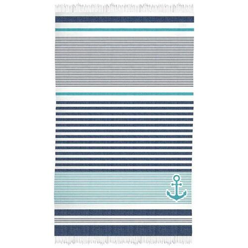 Strandhåndklæde Secaneta Thema 100 x 160 cm Jacquard