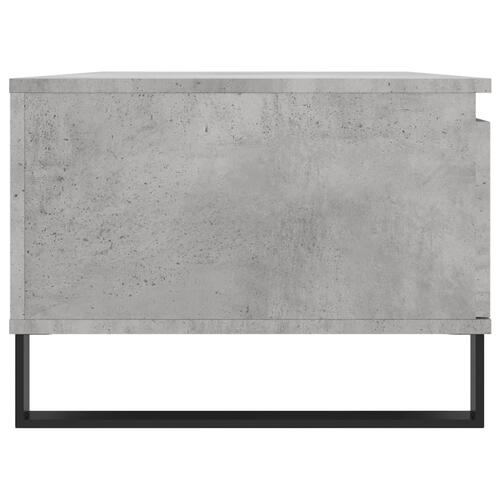 Sofabord 90x50x36,5 cm konstrueret træ betongrå