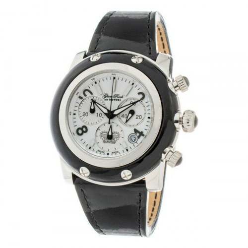 Glam Rock dameur gr10101bl, sort læderrem, Ø 46 mm