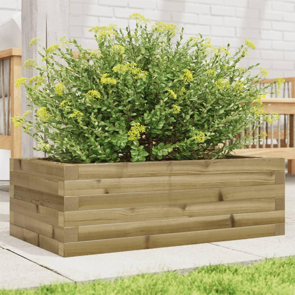 Plantekasse 70x40x23 cm imprægneret fyrretræ