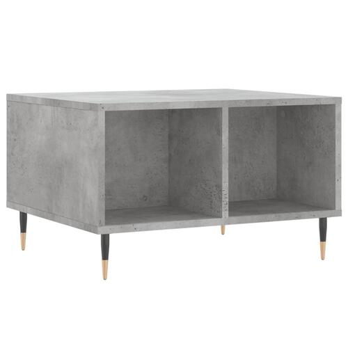 Sofabord 60x50x36,5 cm konstrueret træ betongrå