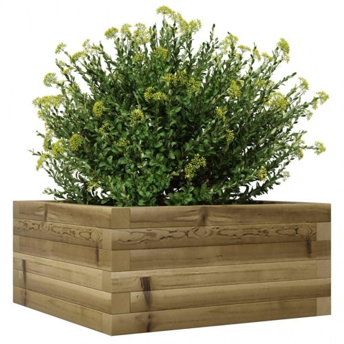 Plantekasse 50x50x23 cm imprægneret fyrretræ
