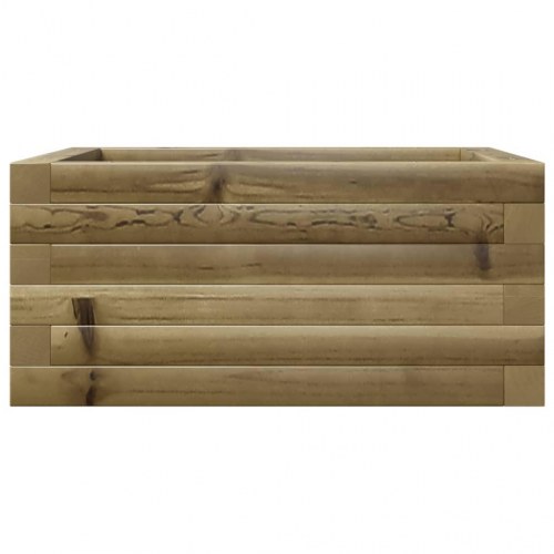 Plantekasse 50x50x23 cm imprægneret fyrretræ