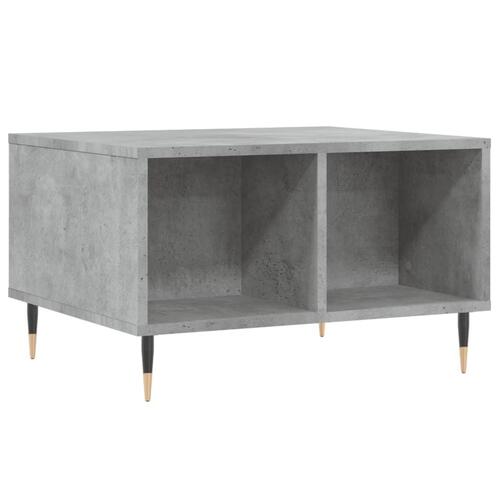 Sofabord 60x50x36,5 cm konstrueret træ betongrå