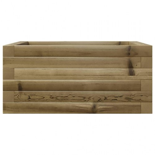 Plantekasse 50x50x23 cm imprægneret fyrretræ