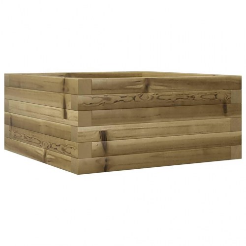 Plantekasse 50x50x23 cm imprægneret fyrretræ