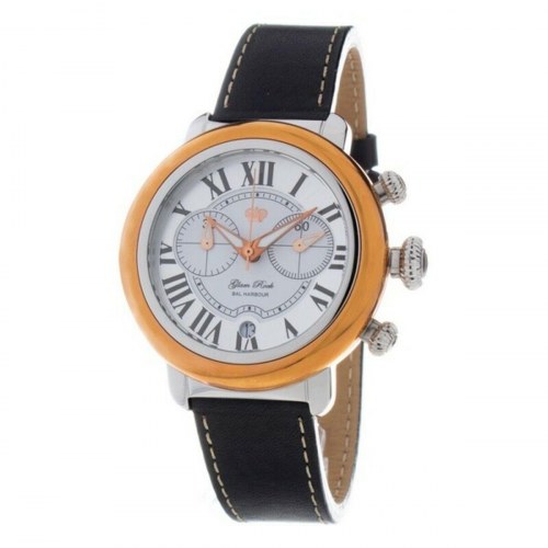 Glam Rock dameur gr77123 - armbåndsur Ø 40 mm, læderrem