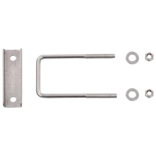 U-formet forbindelsesklemme til hegn 25 sæt 60 x 40 mm