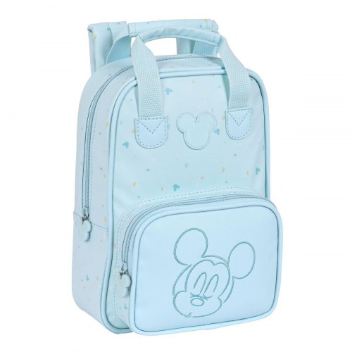 Mickey Mouse Clubhouse skoletaske lyseblå 20 x 28 x 8 cm
