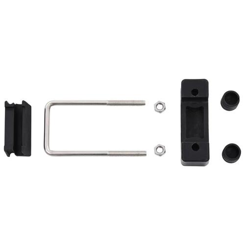 U-formet forbindelsesklemme til hegn 25 sæt 60 x 40 mm plast
