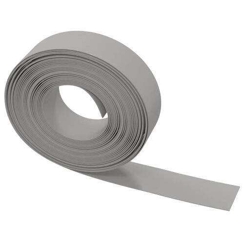 Græskanter 5 stk. 10 m 15 cm polyethylen grå