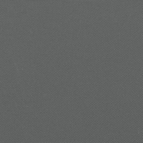 Sidemarkise 180x500 cm sammenrullelig antracitgrå