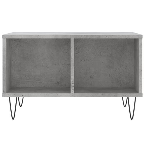 Sofabord 60x50x36,5 cm konstrueret træ betongrå
